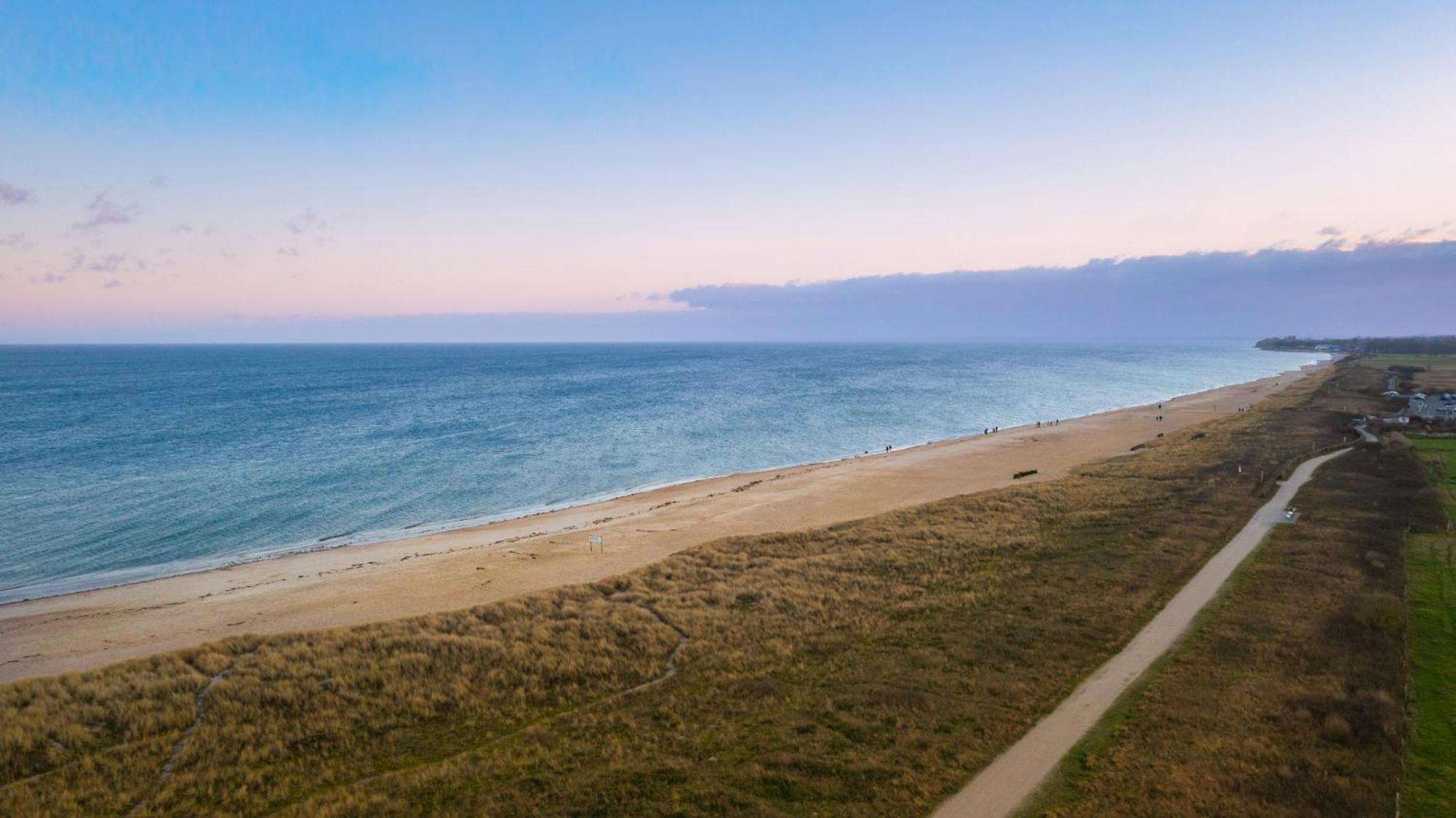 Apartment Beachterracethree- Eg, Barrierearm, Meerblick, Terrasse, Kamin, Sauna Olpenitz