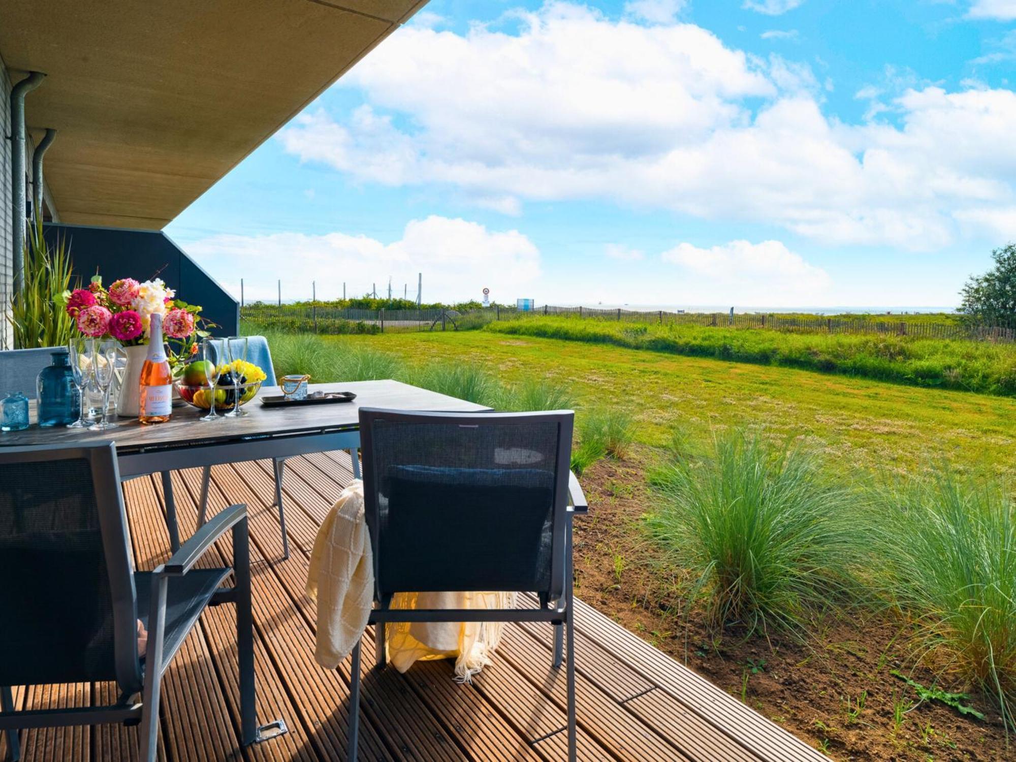 Beachterracethree- Eg, Barrierearm, Meerblick, Terrasse, Kamin, Sauna