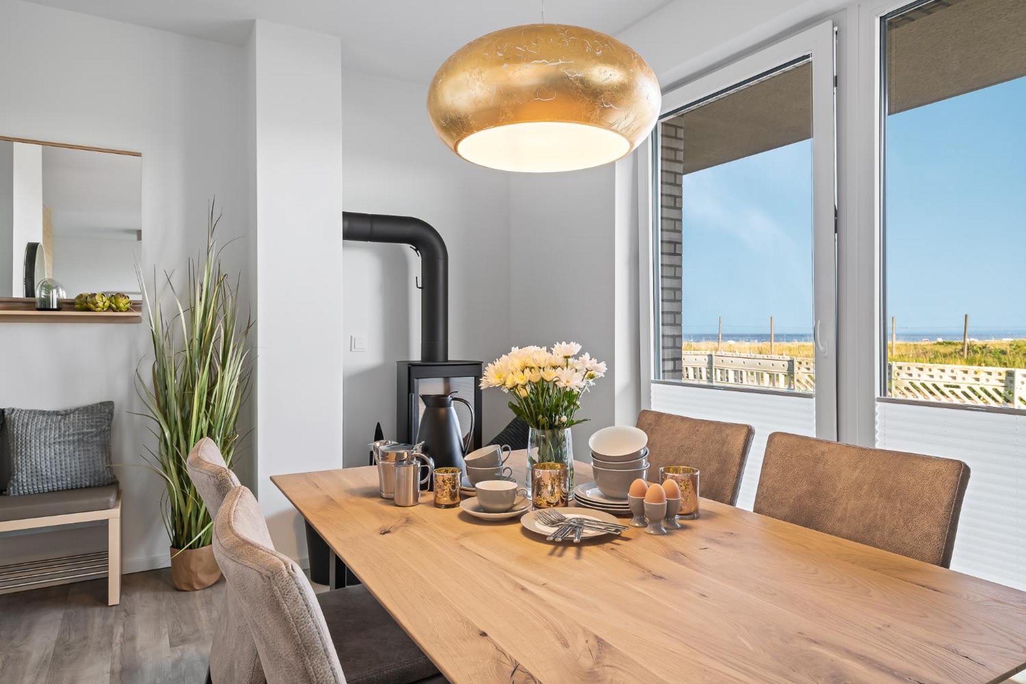 Beachterracethree- Eg, Barrierearm, Meerblick, Terrasse, Kamin, Sauna *